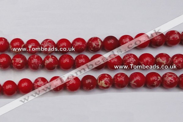 CDE2029 15.5 inches 18mm round dyed sea sediment jasper beads