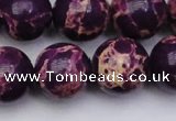 CDE2052 15.5 inches 20mm round dyed sea sediment jasper beads