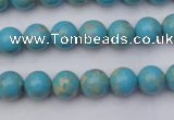 CDE2056 15.5 inches 6mm round dyed sea sediment jasper beads