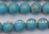 CDE2060 15.5 inches 14mm round dyed sea sediment jasper beads