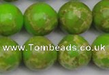 CDE2074 15.5 inches 20mm round dyed sea sediment jasper beads