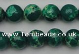 CDE2080 15.5 inches 10mm round dyed sea sediment jasper beads