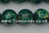 CDE2085 15.5 inches 20mm round dyed sea sediment jasper beads