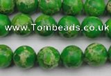 CDE2222 15.5 inches 8mm round dyed sea sediment jasper beads