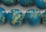 CDE2239 15.5 inches 20mm round dyed sea sediment jasper beads