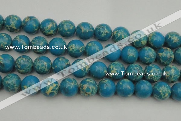 CDE2240 15.5 inches 22mm round dyed sea sediment jasper beads