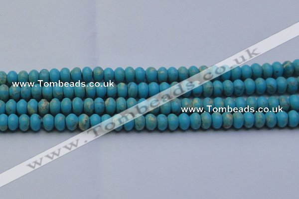 CDE2644 15.5 inches 12*16mm rondelle dyed sea sediment jasper beads