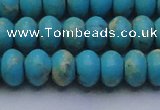 CDE2645 15.5 inches 13*18mm rondelle dyed sea sediment jasper beads