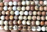 CDE3200 15 inches 8mm round sea sediment jasper beads wholesale