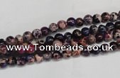 CDE360 15.5 inches 4mm round dyed sea sediment jasper beads