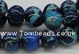 CDE45 15.5 inches 12mm round dyed sea sediment jasper beads wholesale