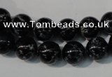 CDE683 15.5 inches 10mm round dyed sea sediment jasper beads