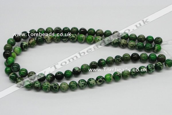 CDE69 15.5 inches 10mm round dyed sea sediment jasper beads