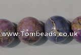 CDE698 15.5 inches 18mm round dyed sea sediment jasper beads