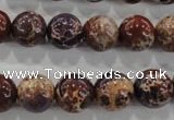 CDE845 15.5 inches 14mm round dyed sea sediment jasper beads wholesale