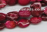 CDI14 16 inches 10*14mm oval dyed imperial jasper beads wholesale