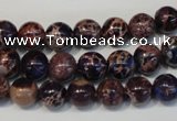 CDI362 15.5 inches 8mm round dyed imperial jasper beads