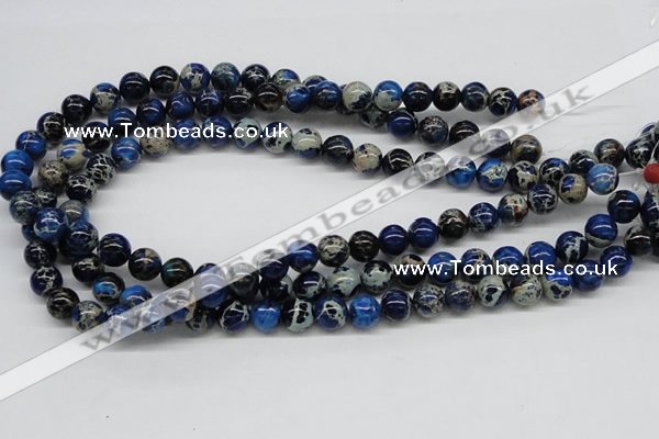 CDI44 16 inches 10mm round dyed imperial jasper beads wholesale