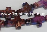 CDI450 15.5 inches 15*20mm cross dyed imperial jasper beads