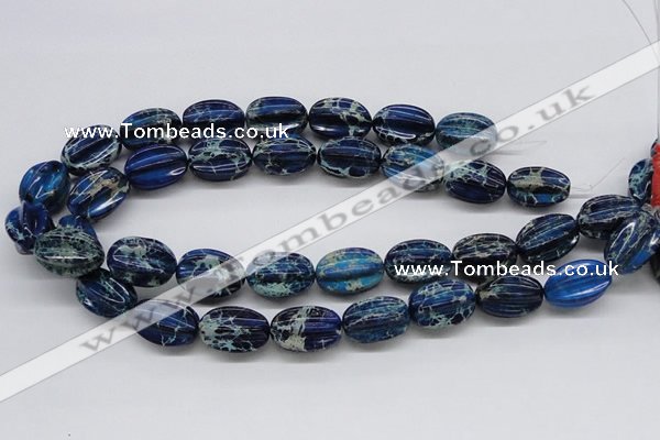 CDI61 16 inches 16*23mm star fruit shaped dyed imperial jasper beads