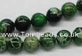 CDI69 16 inches 10mm round dyed imperial jasper beads wholesale