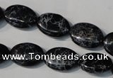 CDI691 15.5 inches 13*18mm oval dyed imperial jasper beads