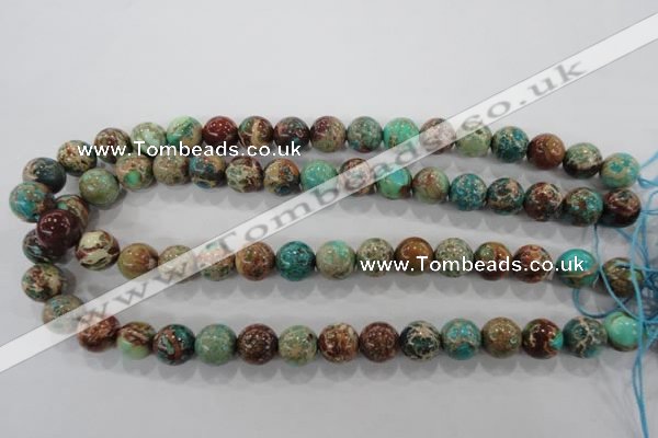 CDI805 15.5 inches 12mm round dyed imperial jasper beads wholesale