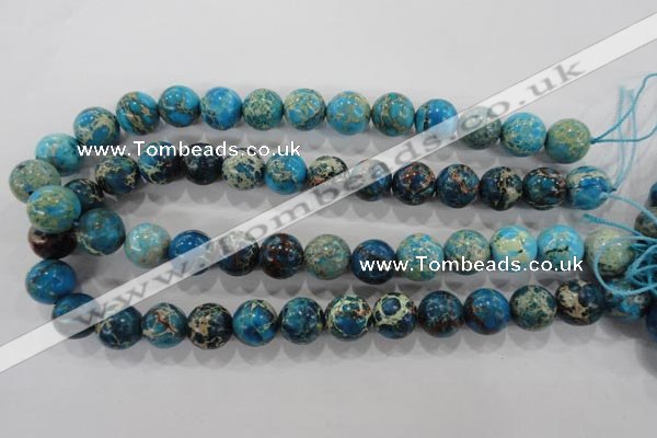 CDI807 15.5 inches 15mm round dyed imperial jasper beads wholesale