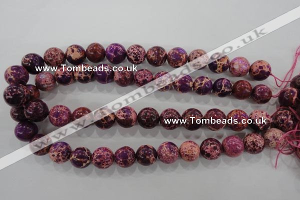 CDI836 15.5 inches 15mm round dyed imperial jasper beads wholesale