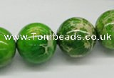 CDI84 16 inches 18mm round dyed imperial jasper beads wholesale