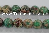 CDI853 15.5 inches 10mm round dyed imperial jasper beads wholesale