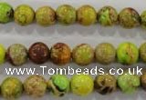 CDI863 15.5 inches 10mm round dyed imperial jasper beads wholesale