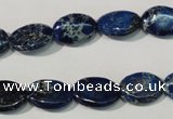 CDI913 15.5 inches 10*14mm oval dyed imperial jasper beads