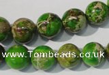 CDI922 15.5 inches 12mm round dyed imperial jasper beads