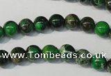 CDI956 15.5 inches 8mm round dyed imperial jasper beads