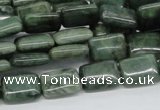 CDJ05 15.5 inches 10*14mm rectangle Canadian jade beads wholesale