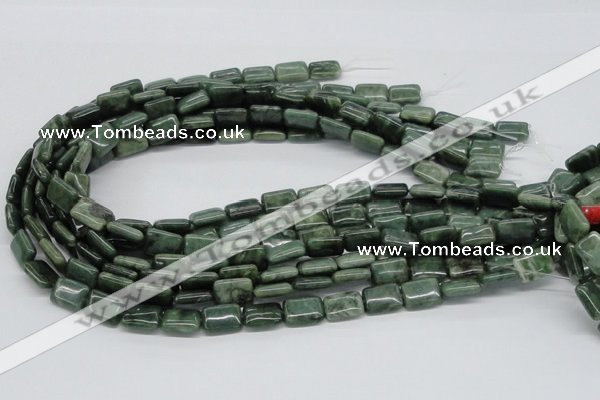 CDJ05 15.5 inches 10*14mm rectangle Canadian jade beads wholesale