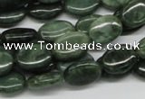 CDJ07 15.5 inches 10*14mm oval Canadian jade beads wholesale
