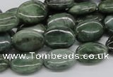 CDJ08 15.5 inches 12*16mm oval Canadian jade beads wholesale