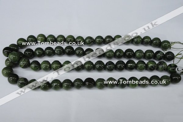 CDJ101 15.5 inches 12mm round Canadian jade beads wholesale