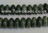 CDJ12 15.5 inches 6*12mm rondelle Canadian jade beads wholesale