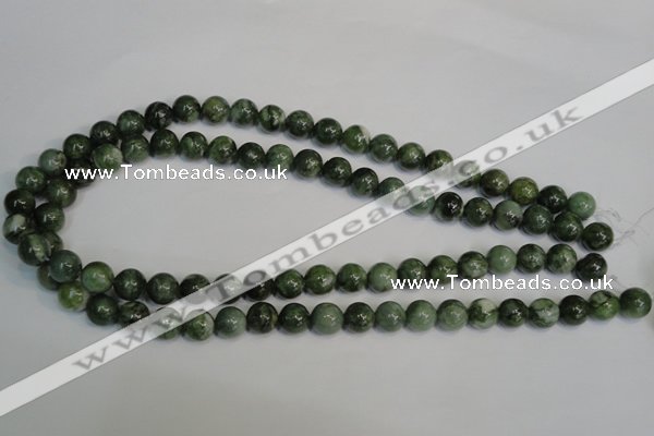 CDJ14 15.5 inches 10mm round Canadian jade beads wholesale