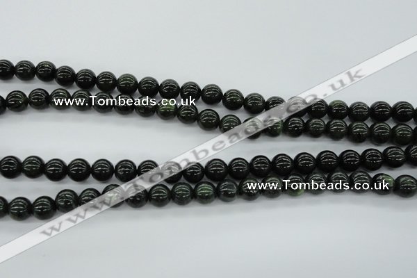 CDJ140 15.5 inches 8mm round Canadian jade beads wholesale