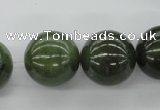 CDJ143 15.5 inches 18mm round Canadian jade beads wholesale