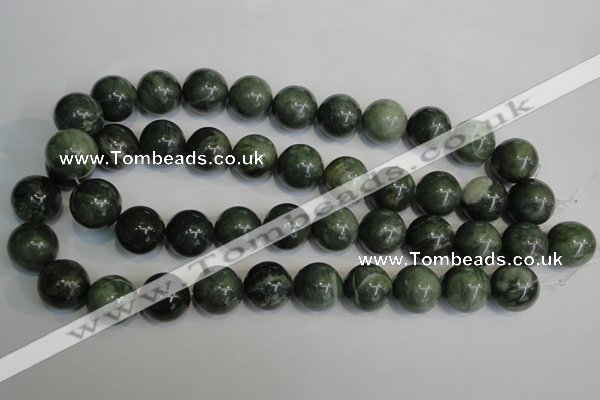 CDJ18 15.5 inches 18mm round Canadian jade beads wholesale