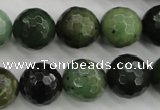 CDJ266 15.5 inches 16mm faceted round Canadian jade beads wholesale