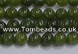 CDJ271 15.5 inches 6mm round Canadian jade beads wholesale