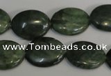 CDJ28 15.5 inches 15*20mm oval Canadian jade beads wholesale