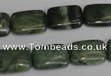 CDJ31 15.5 inches 13*18mm rectangle Canadian jade beads wholesale