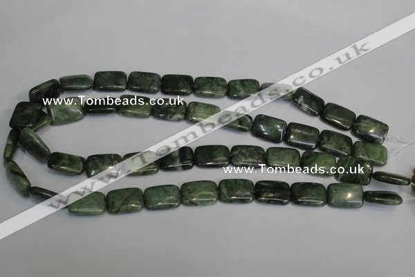 CDJ31 15.5 inches 13*18mm rectangle Canadian jade beads wholesale